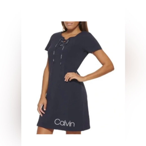 Calvin Klein Dresses & Skirts - CALVIN KLEIN • Black T-Shirt Dress •